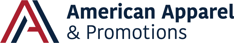 American Apparel and Promotions logo.